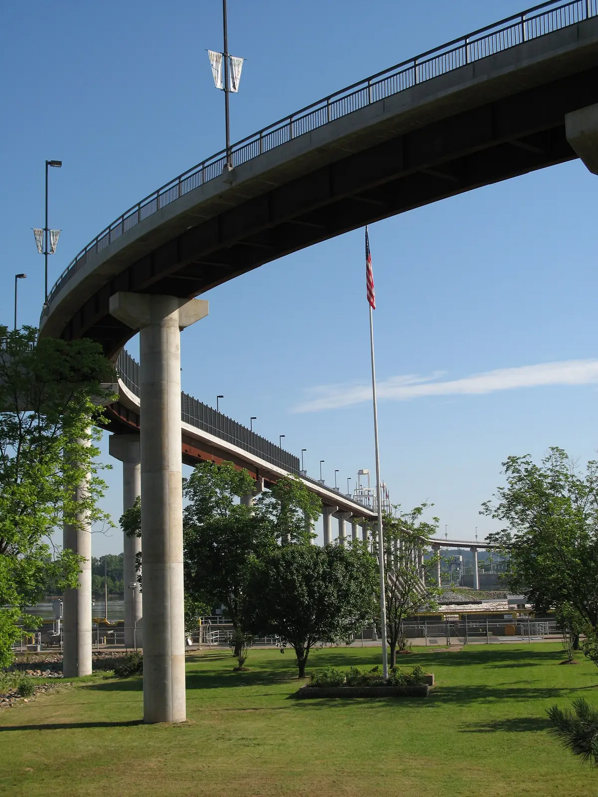 Big Dam Bridge in Arkansas