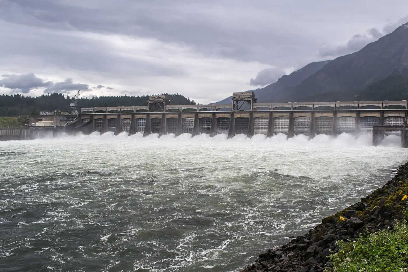 Bonneville Dam in Oregon