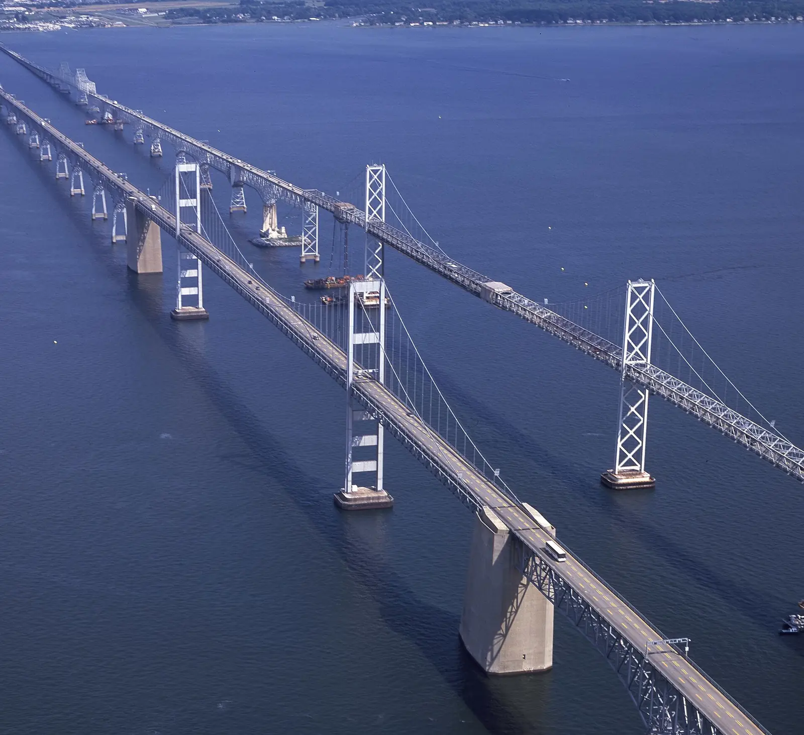 Chesapeake Bay Bridge in Maryland
