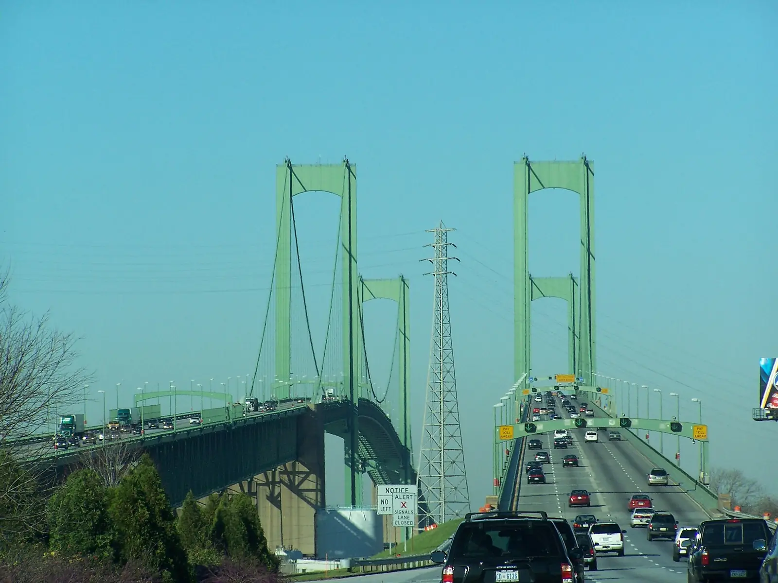 Delaware Memorial Bridge in Delaware