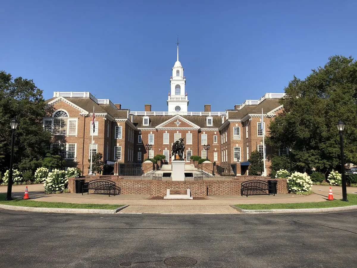 The Delaware State Capitol building
