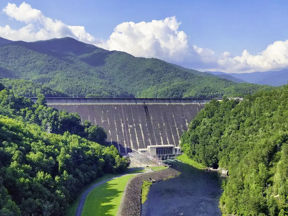 Fontana Dam in North Carolina