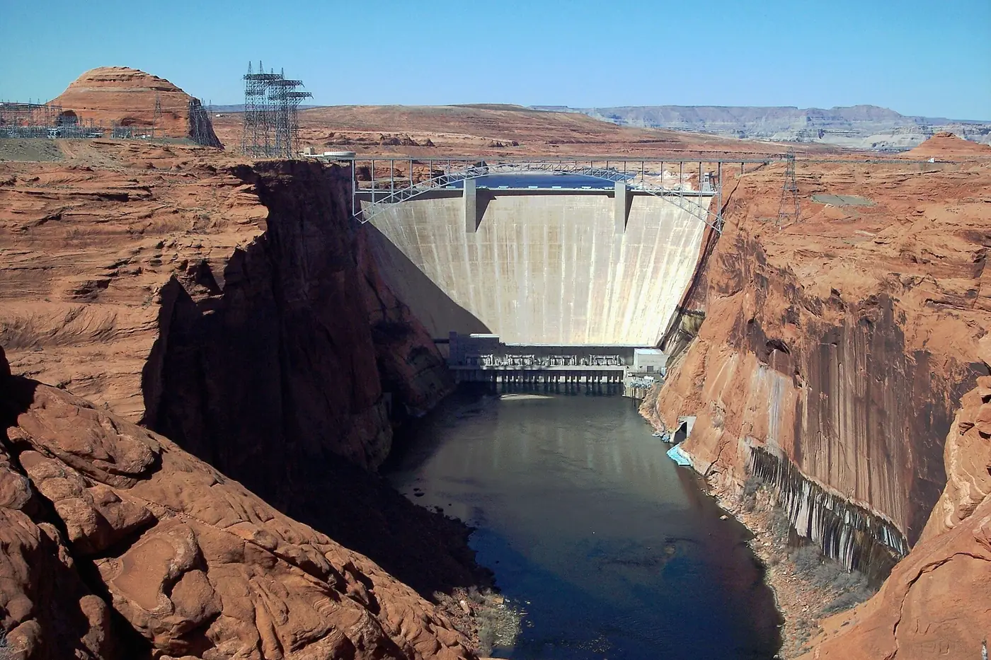 Glen Canyon Dam in Arizona