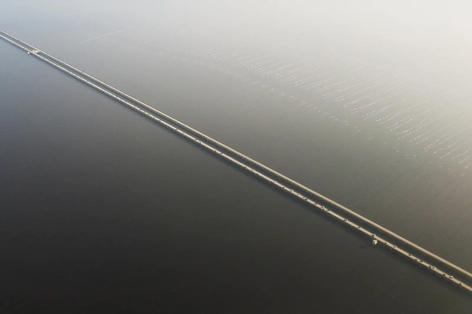 Lake Pontchartrain Causeway in Louisiana