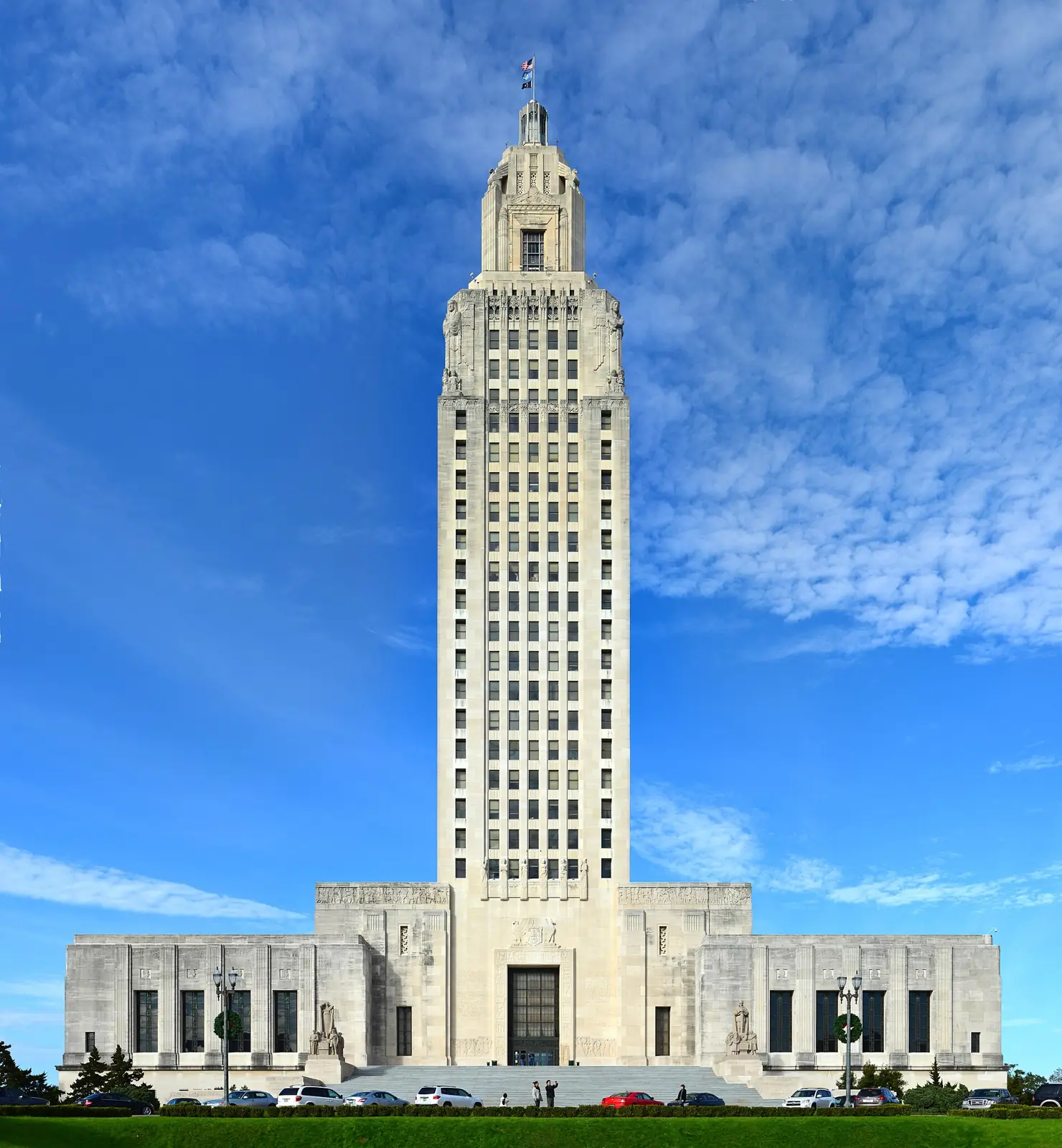 The Louisiana State Capitol building