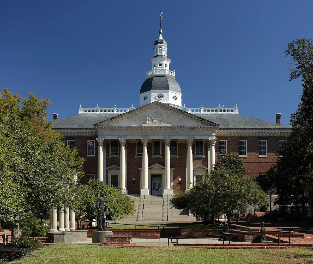 The Maryland State Capitol building