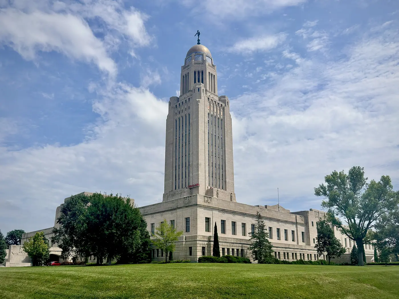 The Nebraska State Capitol building