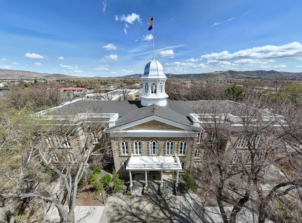 The Nevada State Capitol building
