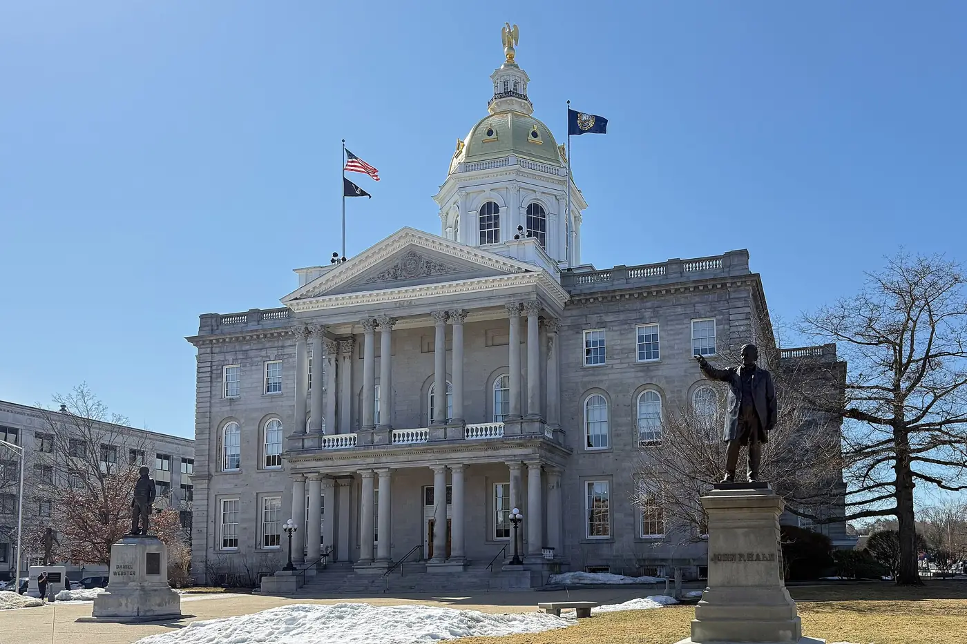 The New Hampshire State Capitol building
