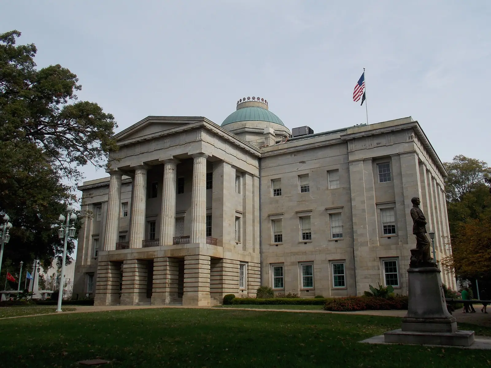The North Carolina State Capitol building