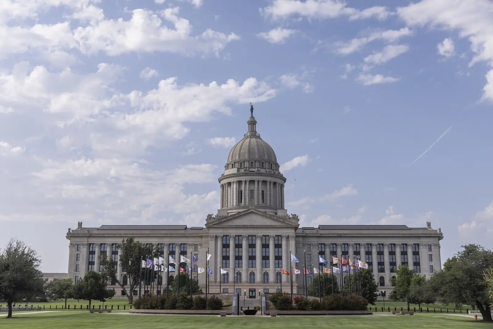 The Oklahoma State Capitol building