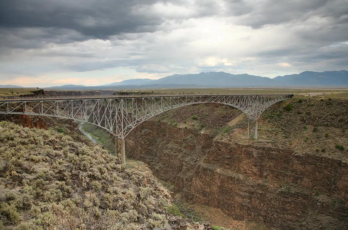 Rio Grande Gorge Bridge in New Mexico