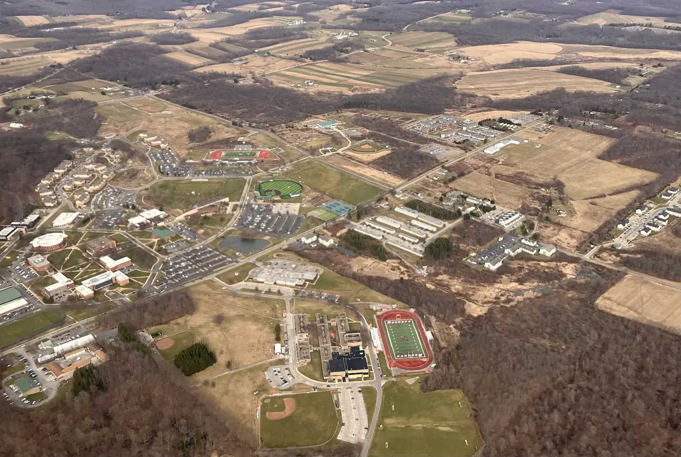 Campus of Slippery Rock University