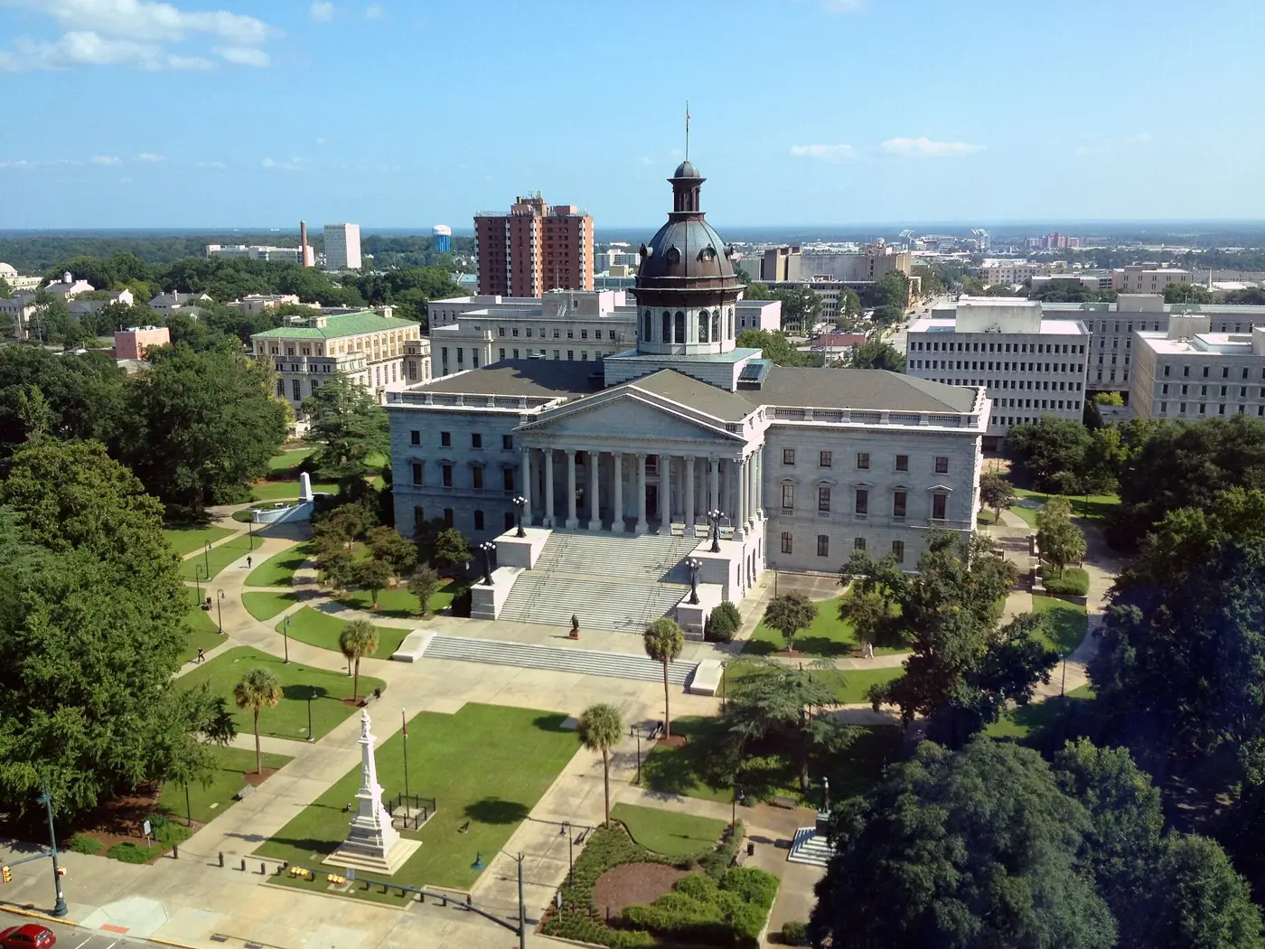 The South Carolina State Capitol building