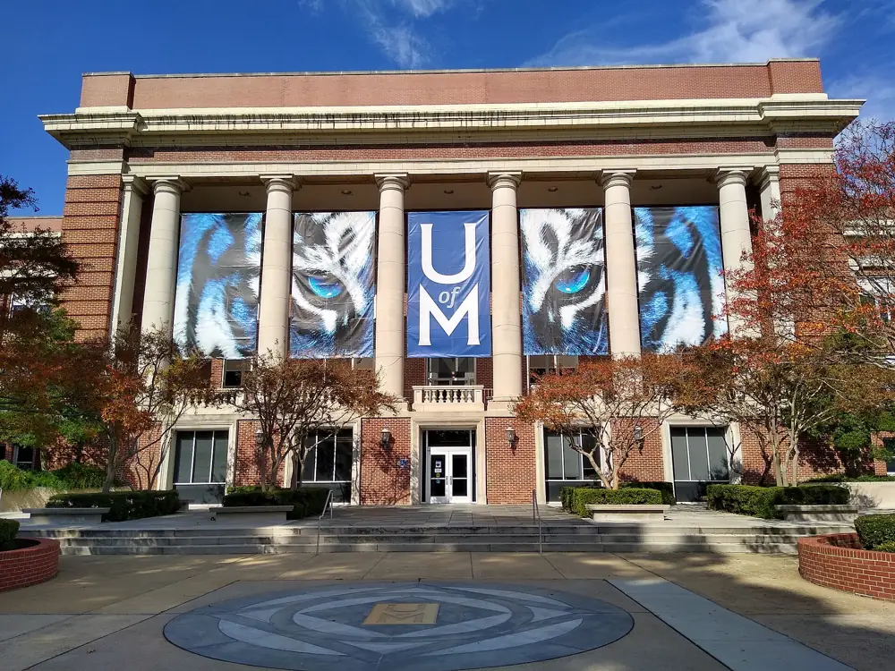 Campus of The University of Memphis