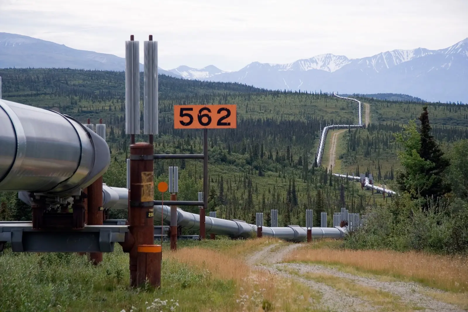Trans-Alaska Pipeline System in Alaska