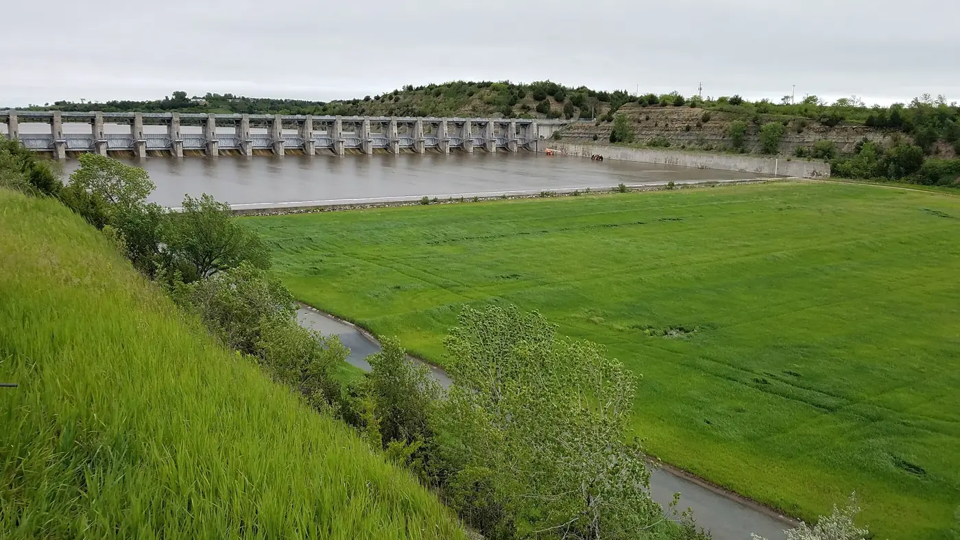 Tuttle Creek Lake in Kansas