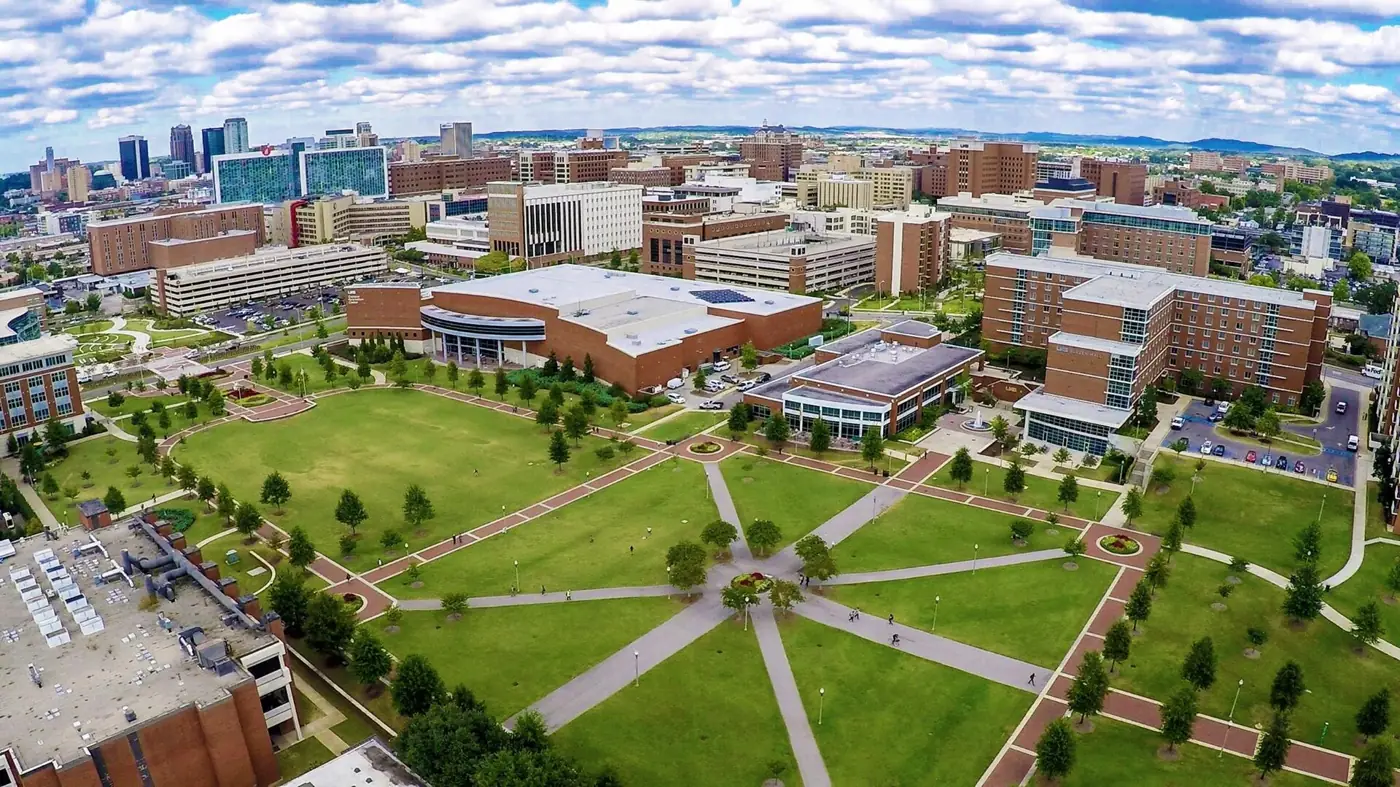 Campus of University of Alabama at Birmingham
