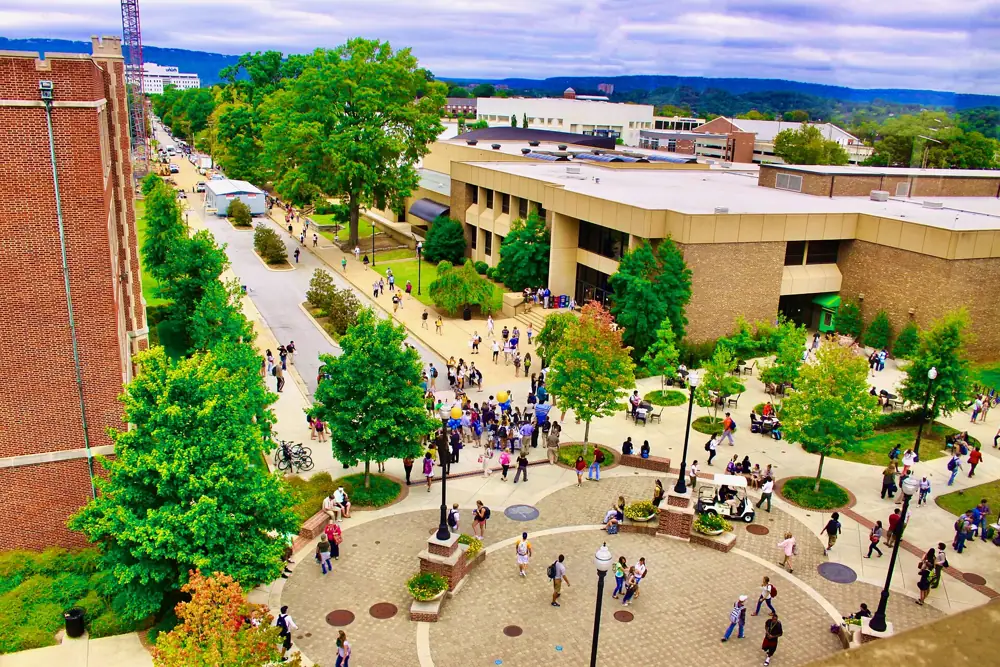 Campus of University of Tennessee at Chattanooga
