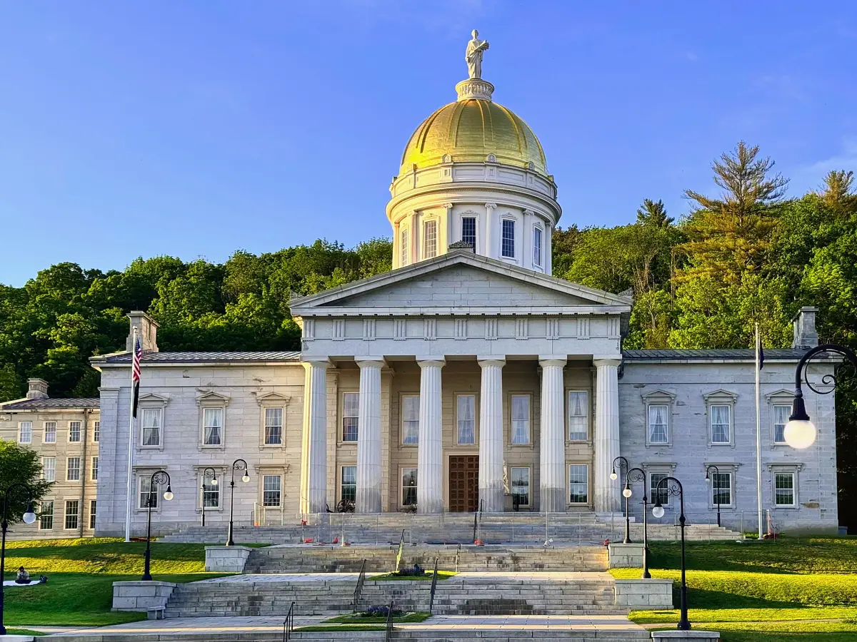 The Vermont State Capitol building